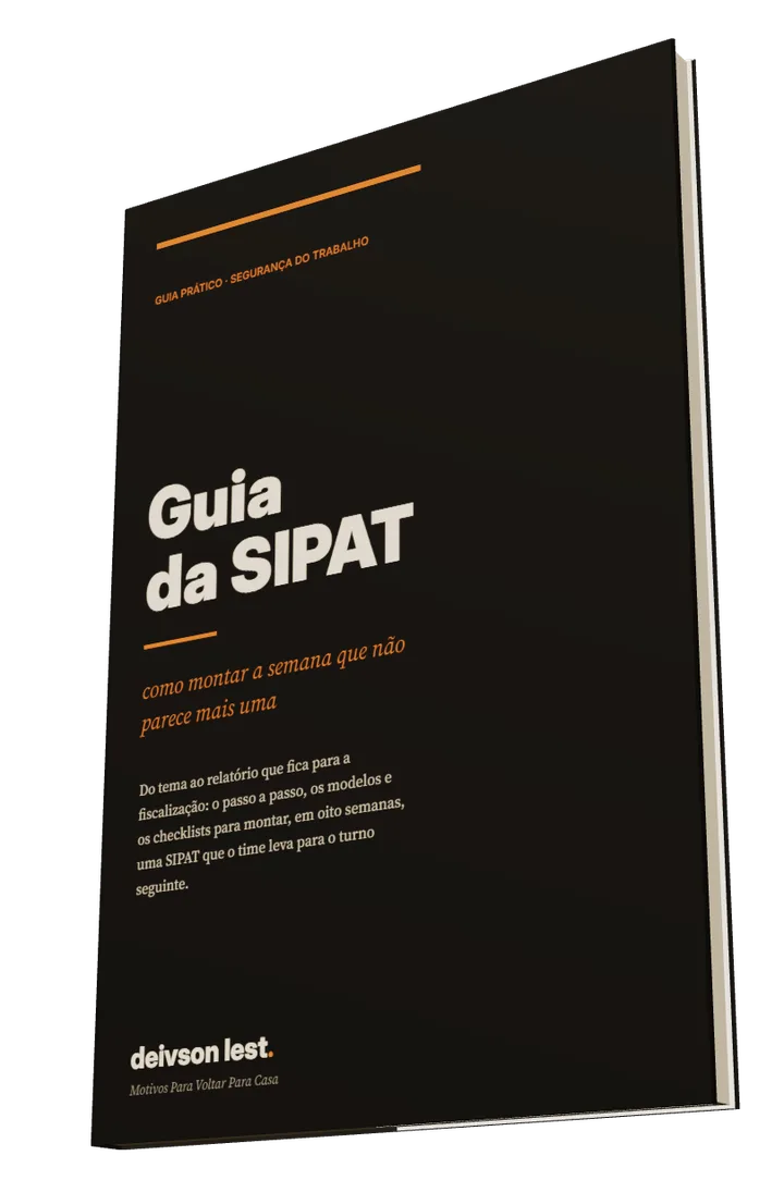 Capa do eBook Guia da SIPAT, de Deivson Lest.